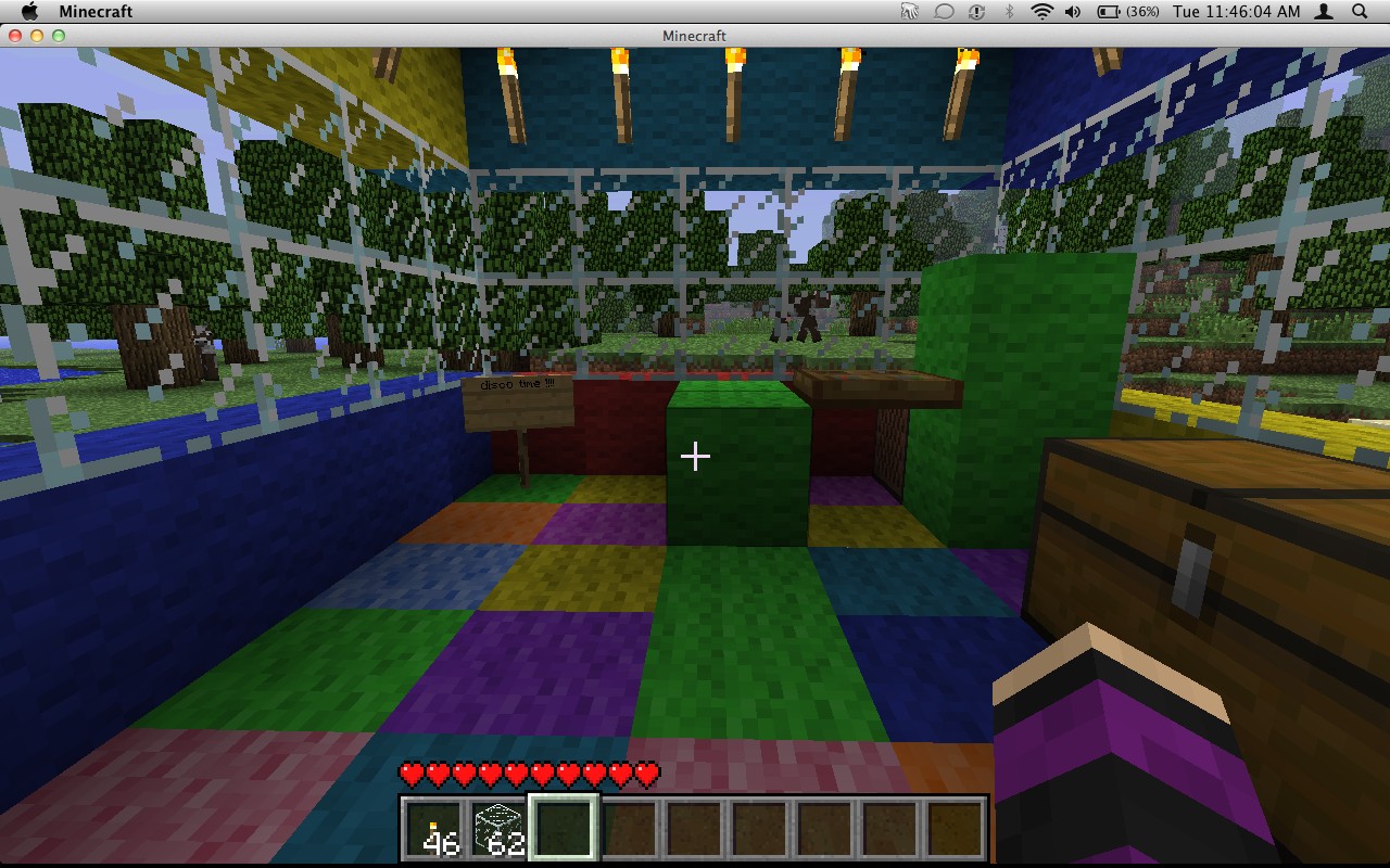 Rainbow House Minecraft Map